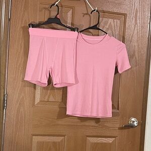 Soft Pink Women's Pajama Set